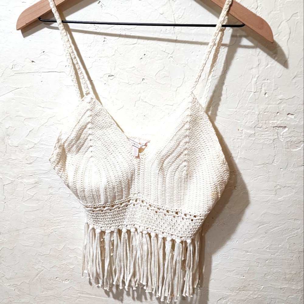 Victoria secret crochet top
